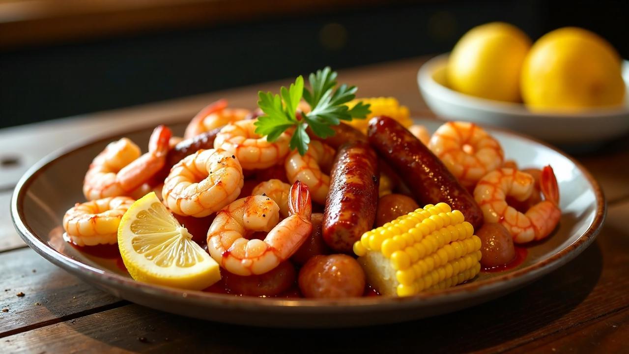 Shrimp and Andouille Sausage Boil