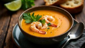 Shrimp and Pumpkin Soup