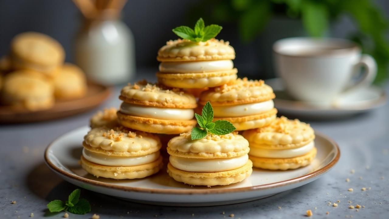 Silvanas (Buttercreme-Makronenkekse)