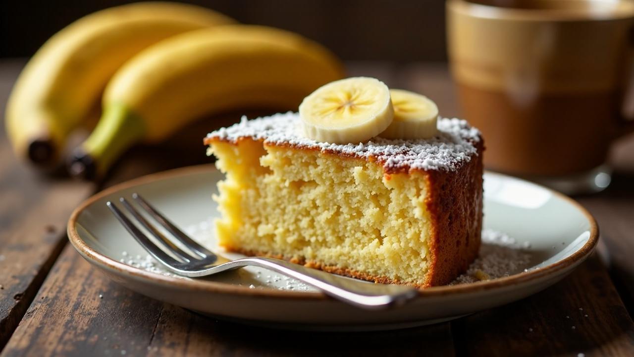 Simbabwisch-Kochbananenkuchen