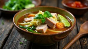 Sinigang mit Schweinefleisch