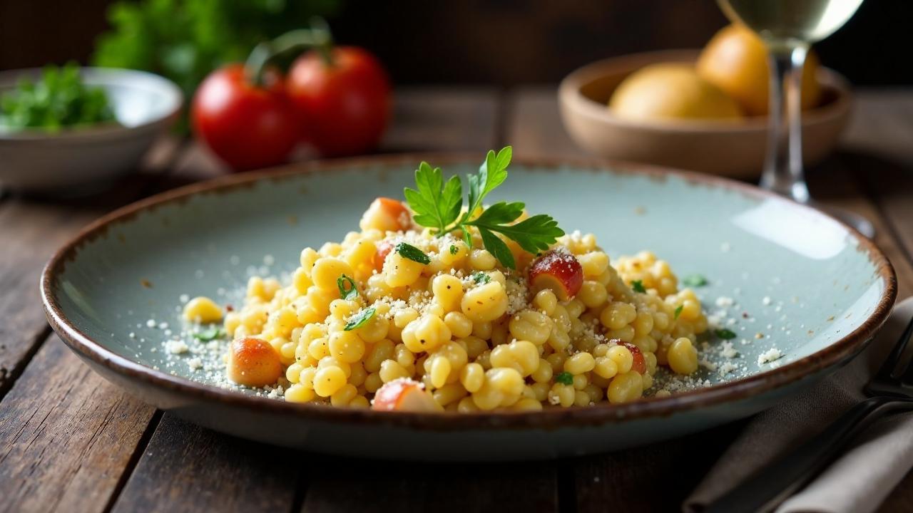 Skerpikjøt-Risotto