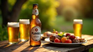 Slawonisches Plavača Ozujsko - Bier