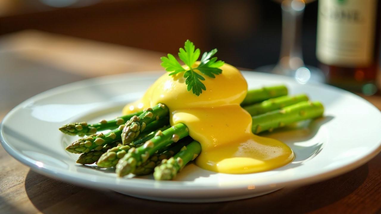 Smidrai Su Sauder - Spargel mit Hollandaise