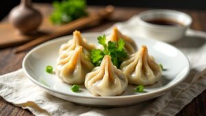 Smoked Duck Dumplings