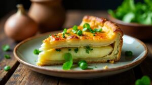 Smoked Haddock and Leek Tart - Räucher-Kabeljau-Lauch-Tarte