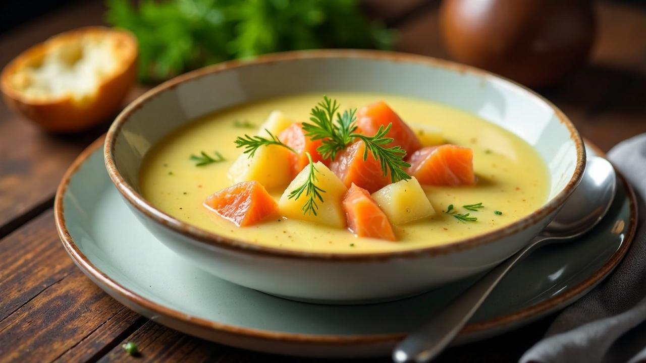 Smoked Salmon Chowder