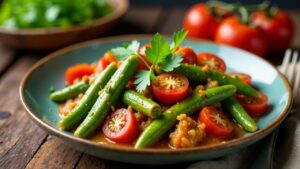 Smothered Okra and Tomatoes