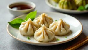 Snow Pea & Pork Xiaolongbao