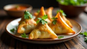 Somali Samosas: Vegetarische Teigtaschen