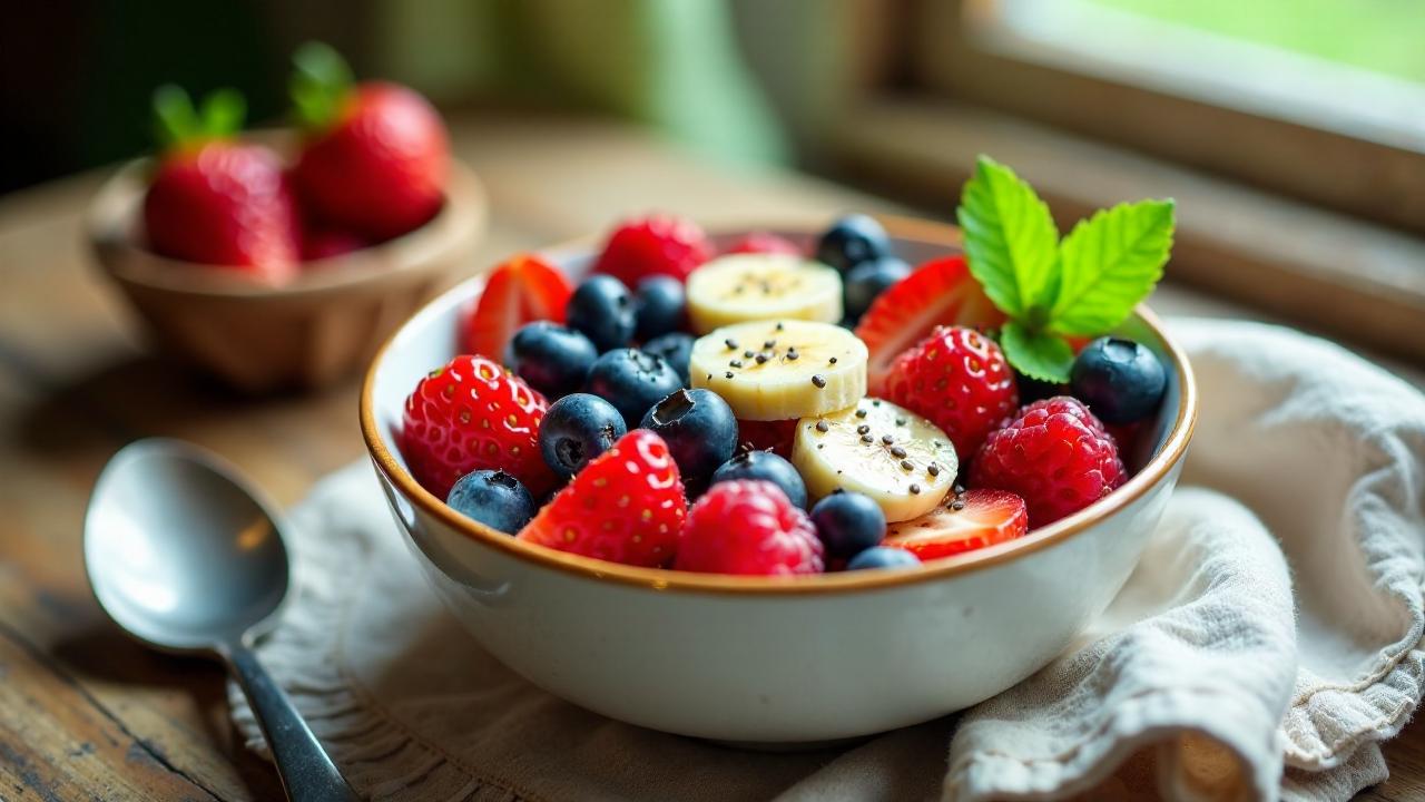 Sommerliche Beeren-Bowl