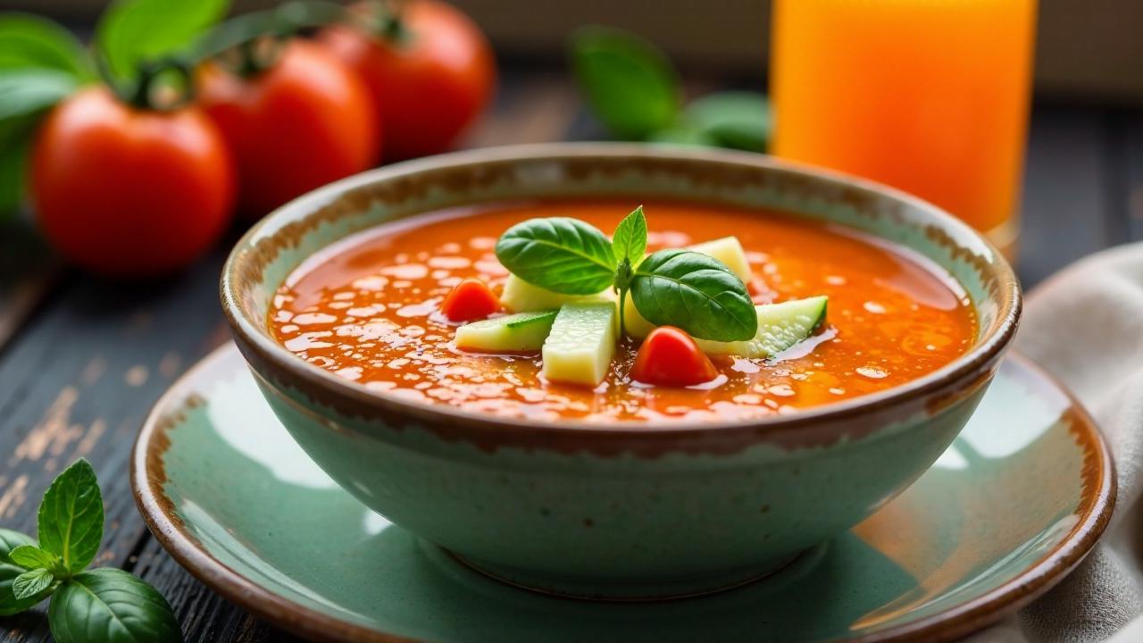 Sommerliche Gazpacho