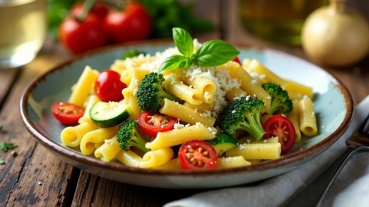 Sommerliche Gemüse-Pasta