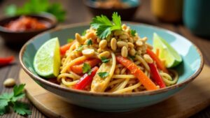 Sommerliches Pad Thai