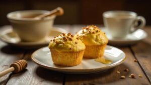 Sonnenblumen-Honig-Muffin-Tops