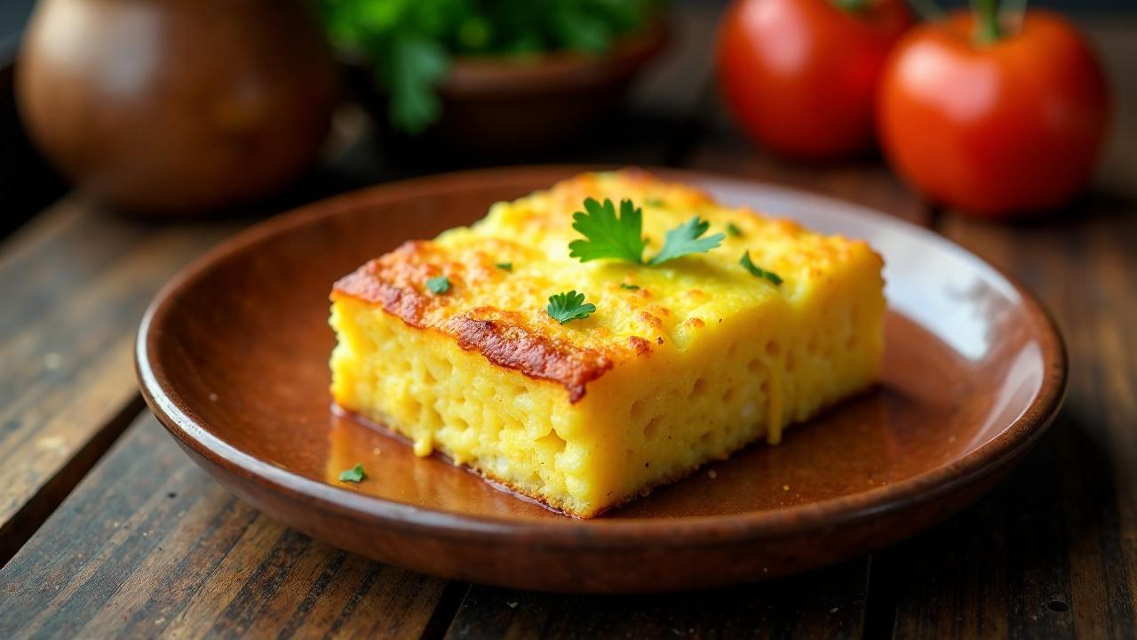 Sopa Paraguaya – Maisbrot mit Käse