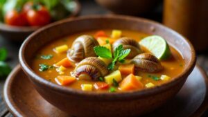 Sopa de Caracol (Schneckensuppe)