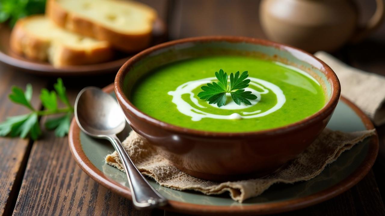 Sopa de Feijão Verde (Grüne Bohnensuppe)