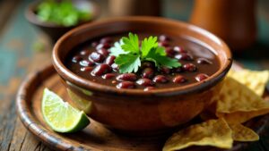 **Sopa de Frijoles**