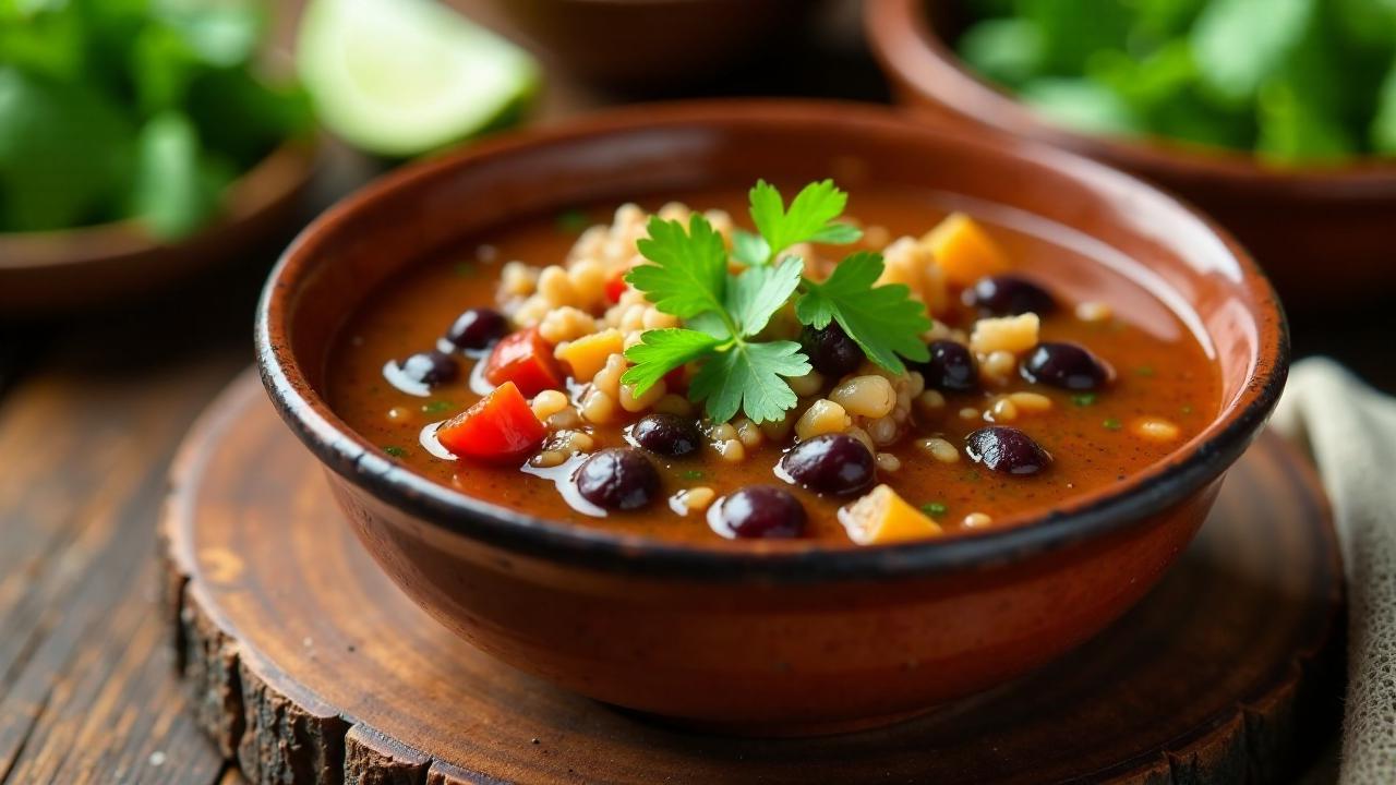 Sopa de Frijoles (Bohnensuppe)