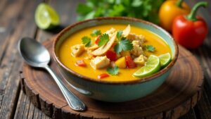 Sopa de Lima (Limettensuppe)