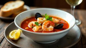 **Sopa de Mariscos**