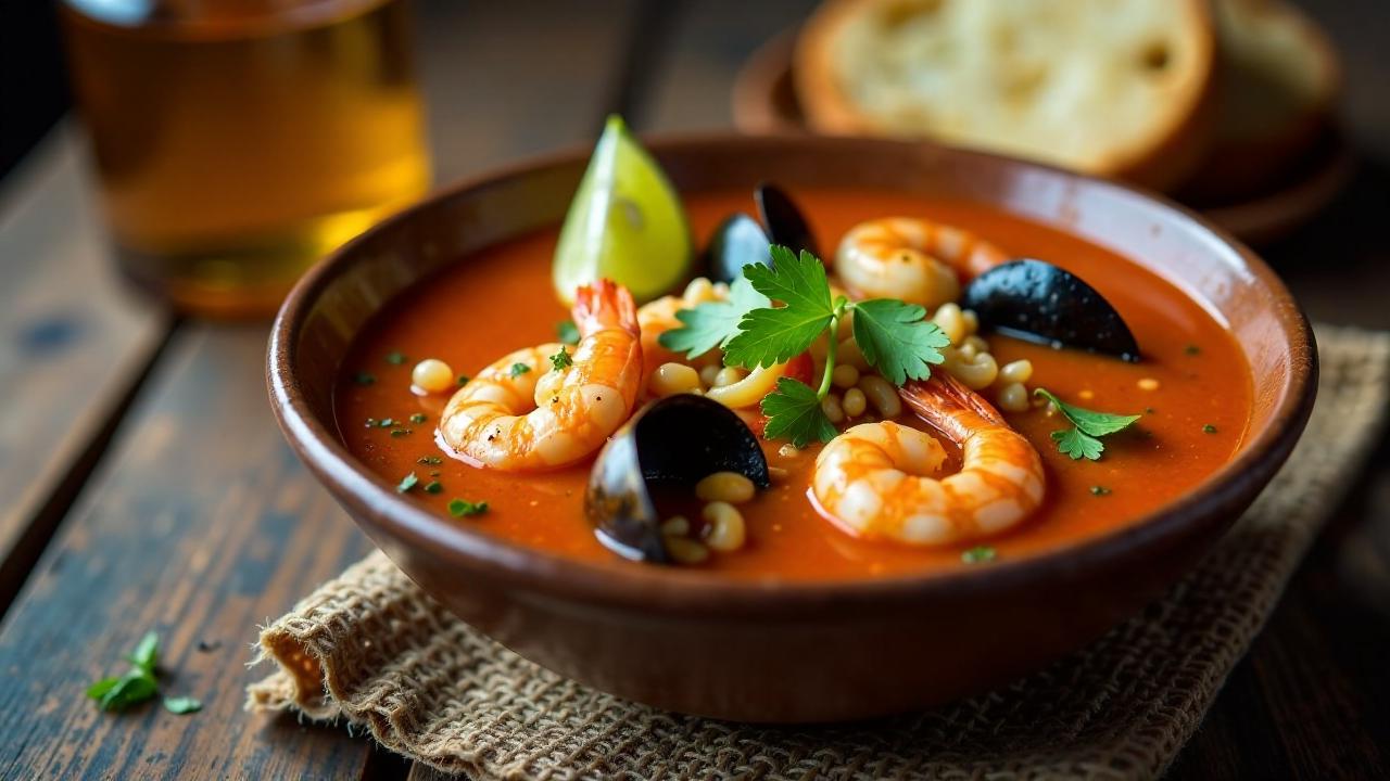 Sopa de Mariscos (Meeresfrüchtesuppe)