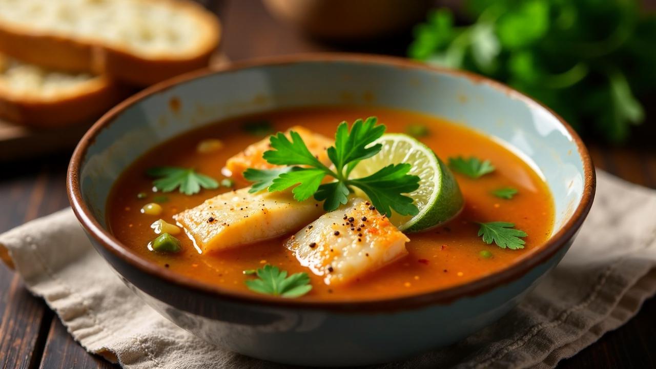 Sopa de Pescado (Fischsuppe)