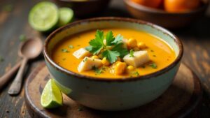 Sopa de Pira – Mais und Fischsuppe