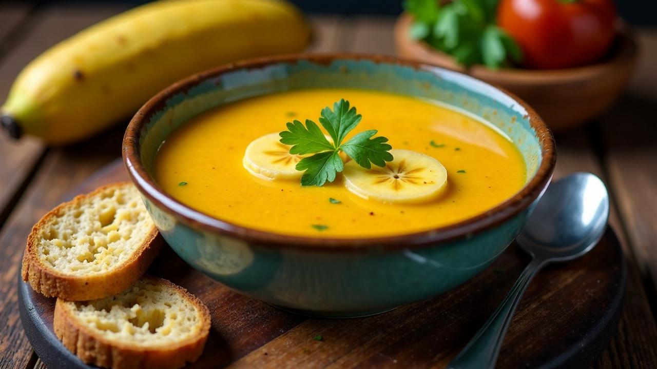 Sopa de Platanos – Kochbananensuppe