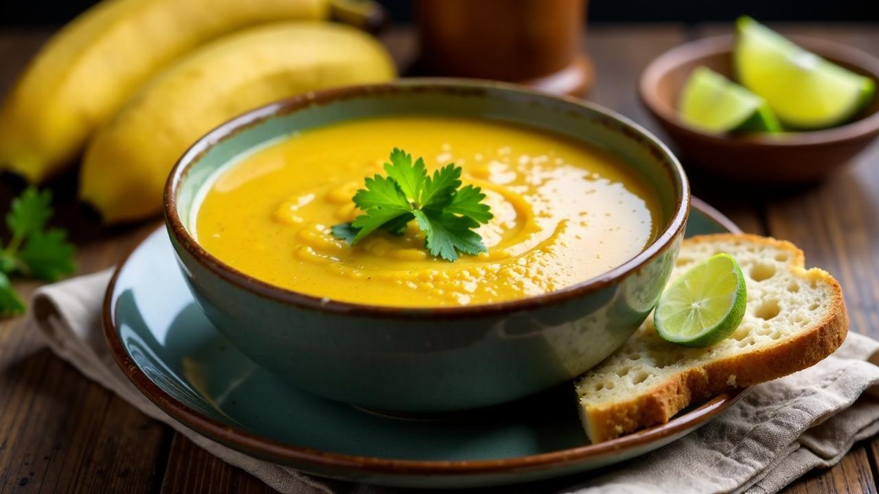 Sopa de Plátano: Kochbananensuppe