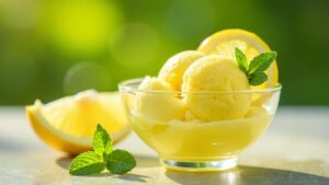 Sorbetto al Limone (Zitronensorbet)