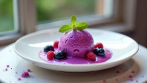 Sorbetto al Mirto - Sorbet mit Myrte