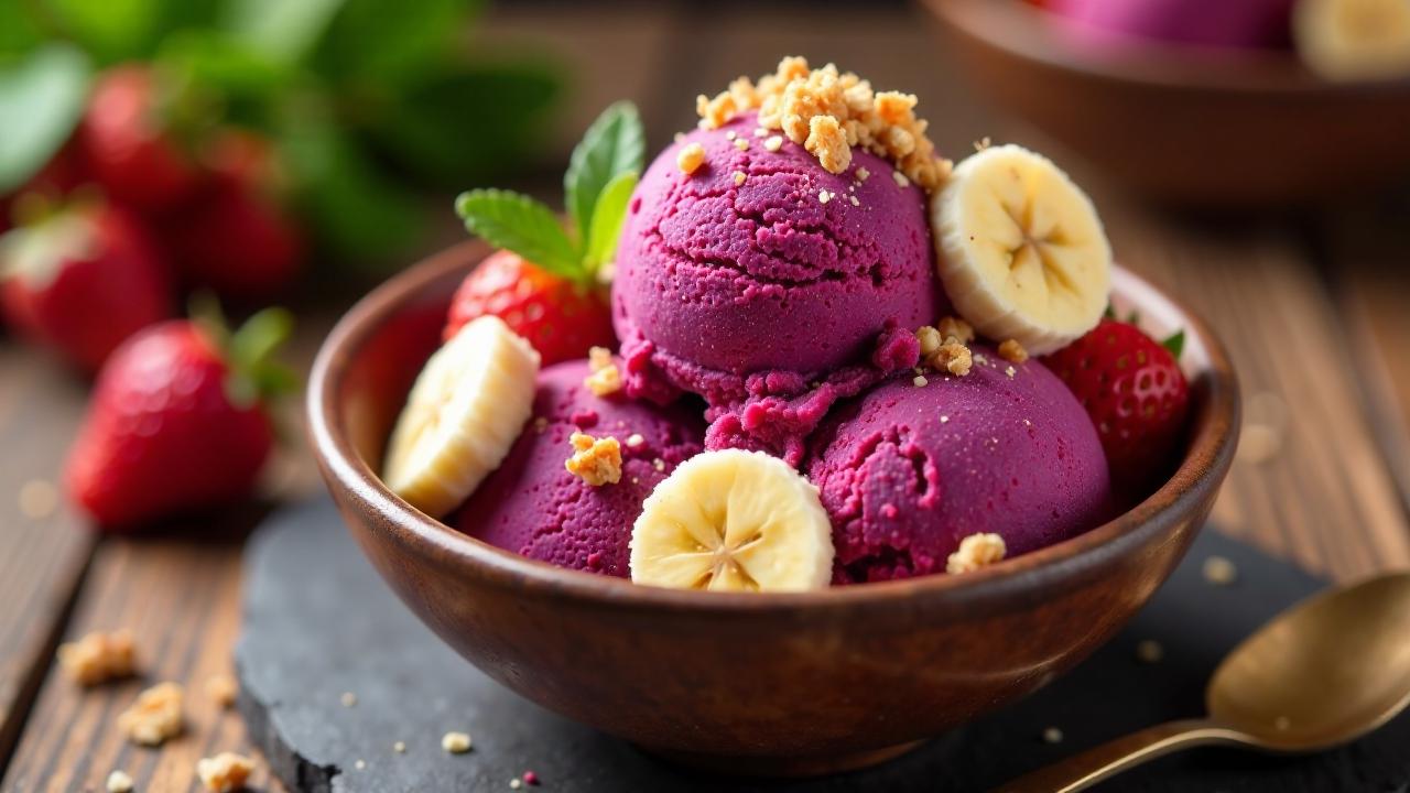 Sorvete de Açaí – Açaí-Eiscreme