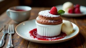 Soufflé au Chocolat