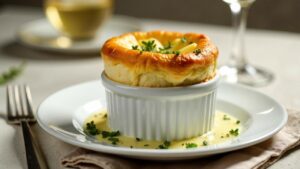 Soufflé au Fromage: Käse-Soufflé