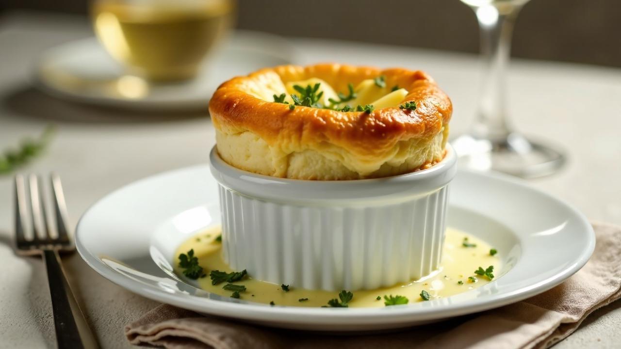 Soufflé au Fromage: Käse-Soufflé