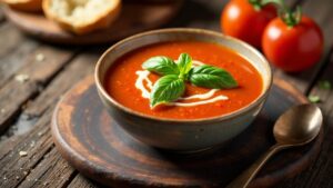 Soupe à la Tomate: Französische Tomatensuppe