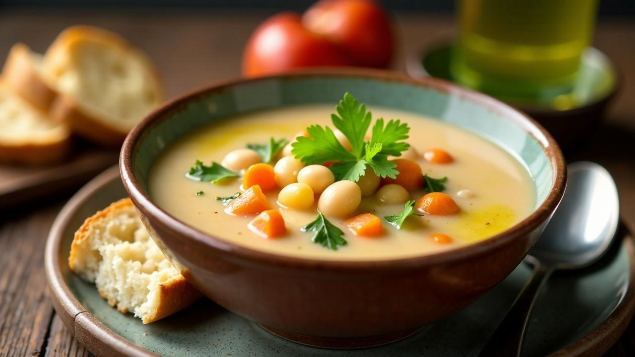 Soupou Diar: Weiße-Bohnensuppe