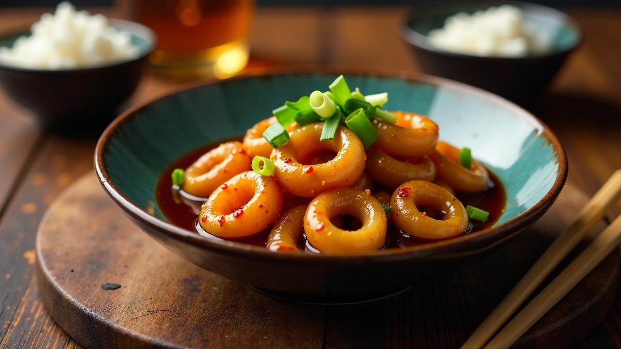 Soy Sauce Braised Squid