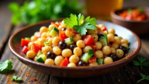 Soya Bean Chaat – Proteinreicher Sojabohnensalat mit Gewürzen