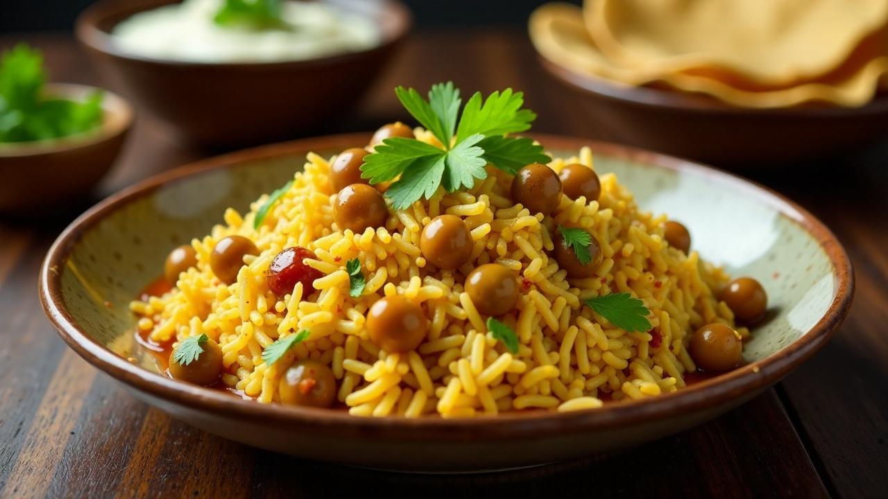 **Soyabean Biryani**