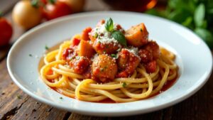 Spaghetti Bolognese mit Kasseler