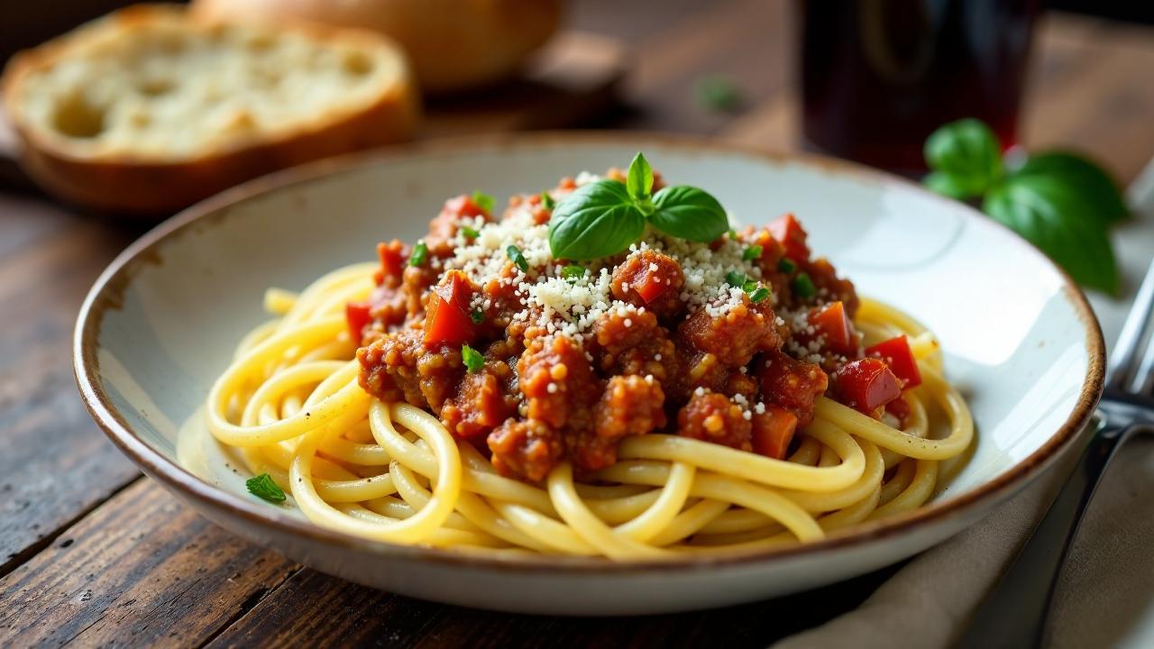 Spaghetti Bolognese nach Badischer Art