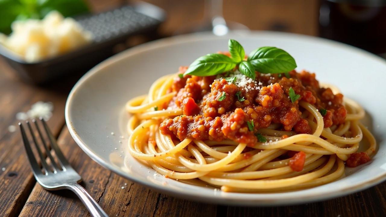 Spaghetti Bolognese nach Frankfurter Kaiserpfannkuchen