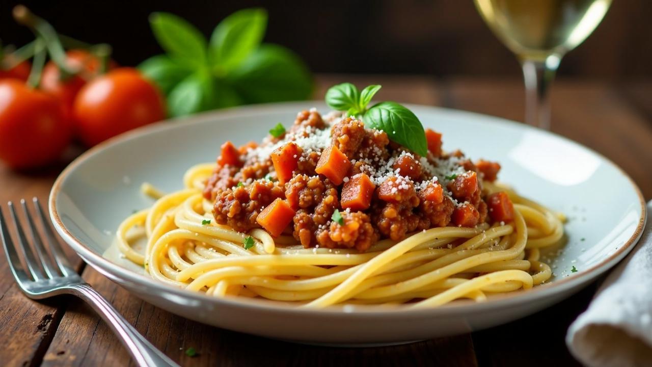 Spaghetti Bolognese nach Fränkisch Kombiniert