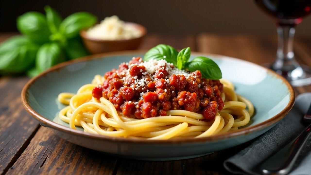 Spaghetti Bolognese nach Leipziger Allerlei