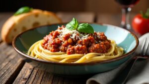 Spaghetti Bolognese nach Leipziger Art