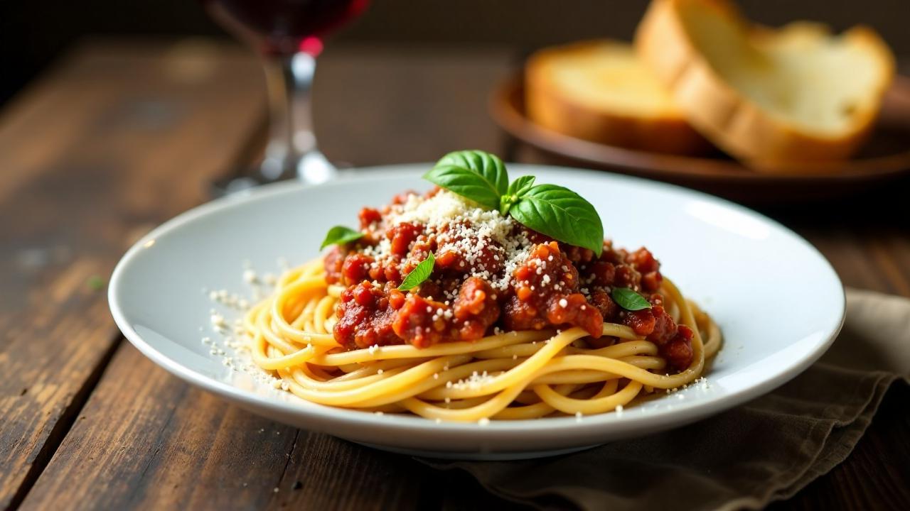 Spaghetti Bolognese nach Mecklenburgischem Art