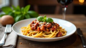 Spaghetti Bolognese nach Rheinischer Art